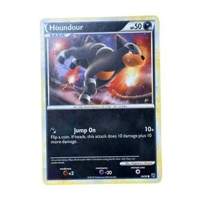Houndour Pokemon Card - 2010 Pokemon Nintendo - 54/90 Card Game MP/LP